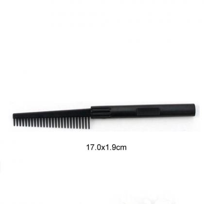 black pocket comb