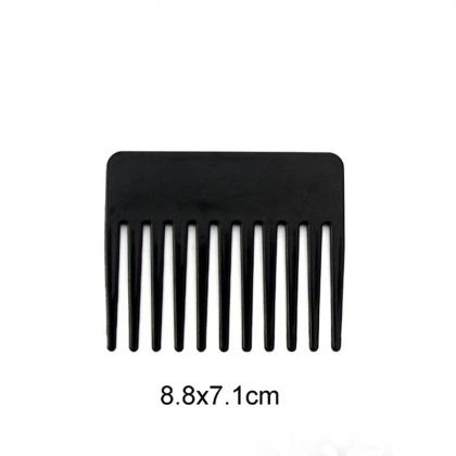 plastic wide tooth hair comb