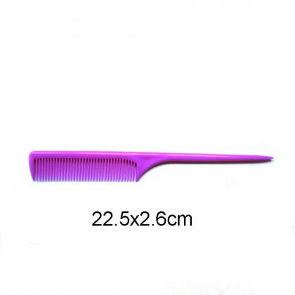 plastic hair tail comb