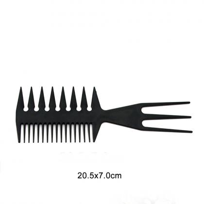 two sides plastic hair comb two sides plastic hair comb