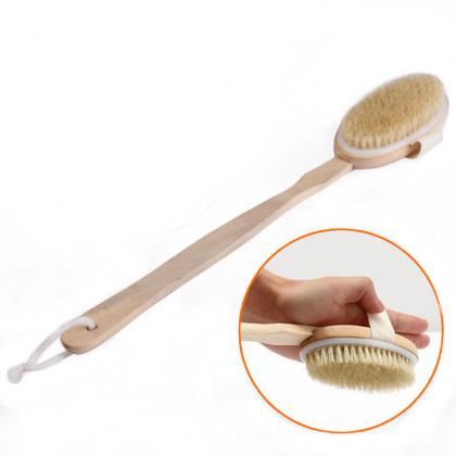 natural bristle long wooden handle spa body massage health care bath shower brush natural bristle long wooden handle spa body massage health care bath shower brush