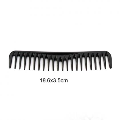 plastic wide tooth hair comb