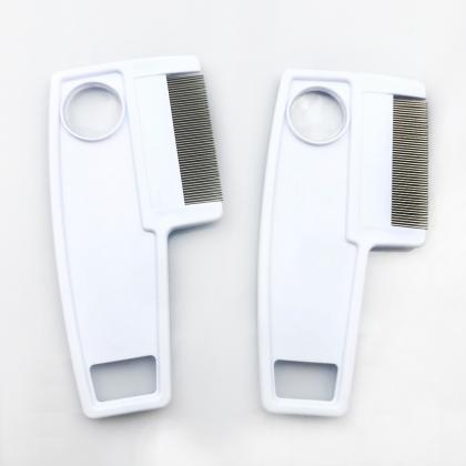 fleas head lice comb with magnifying magnifier glass fleas head lice comb with magnifying magnifier glass