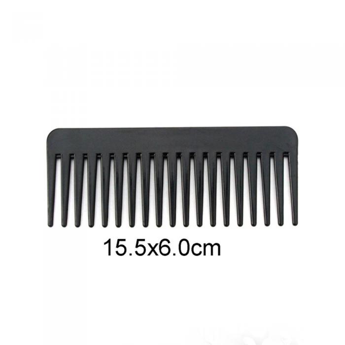 plastic wide tooth hair comb