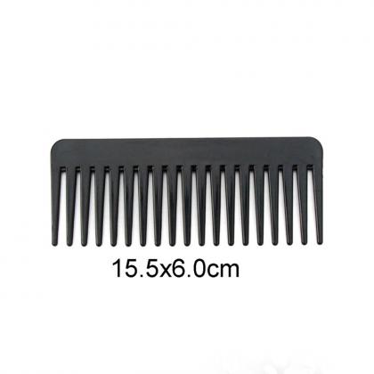 plastic wide tooth hair comb