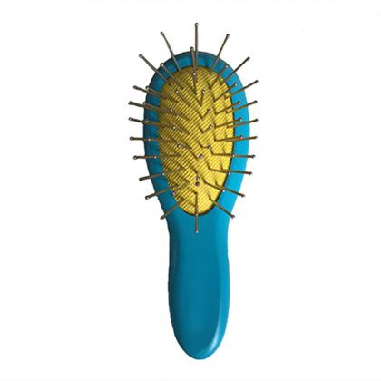mini kids wooden hair brush