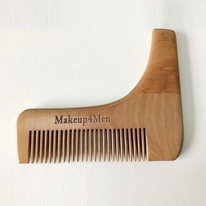 wooden beard comb