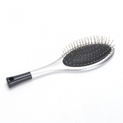 hot sale hair brush with steel teeth hot sale hair brush with steel teeth