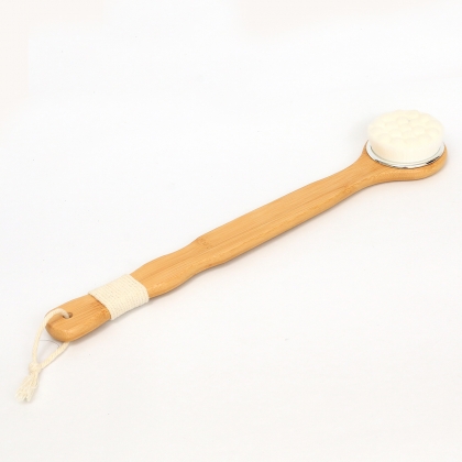 high quality scrubber natural bristle Spa massage body long handle bamboo shower bath brush high quality scrubber natural bristle Spa massage body long handle bamboo shower bath brush