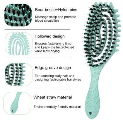 define styling curly hair brush with boar bristle define styling curly hair brush with boar bristle